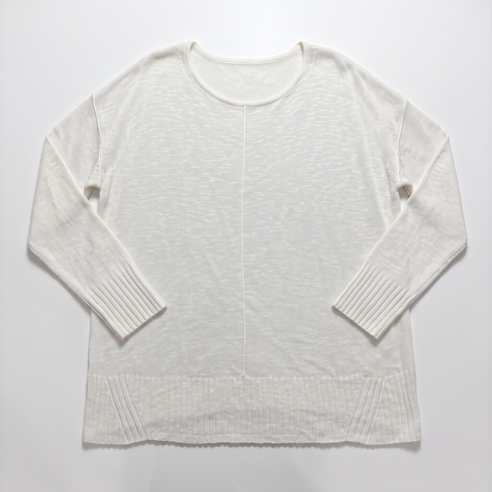 Banana Republic XL Ivory Womens NWT Sweater Cozy Knit Pullover
